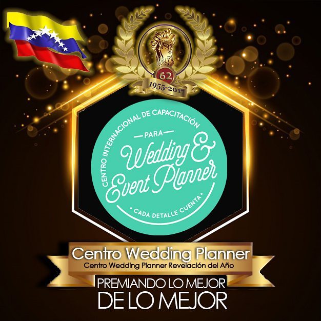 CENTRO WEDDING PLANNER -  Centro Wedding Planner Revelación del Año.