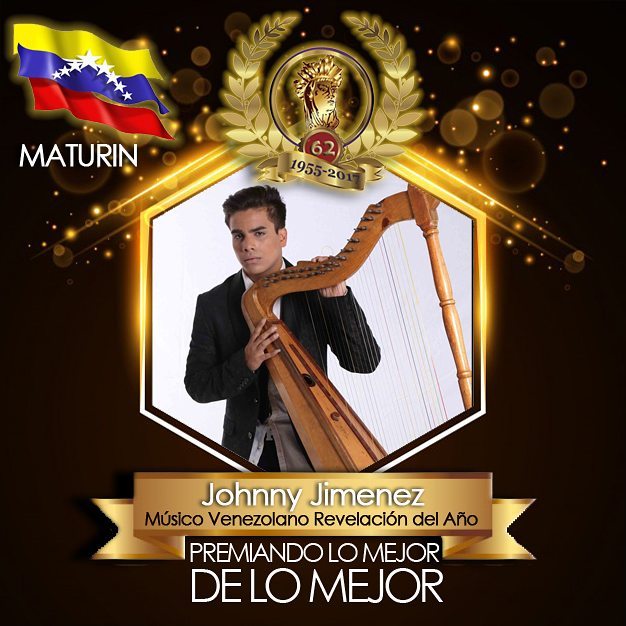 JOHNNY JIMENEZ - Músico Venezolano Revelación del Año.