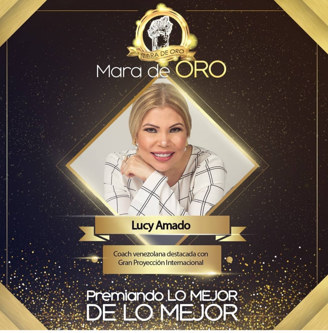 LUCY AMADO - Coach venezolana destacada  con Gran Proyección Internacional.