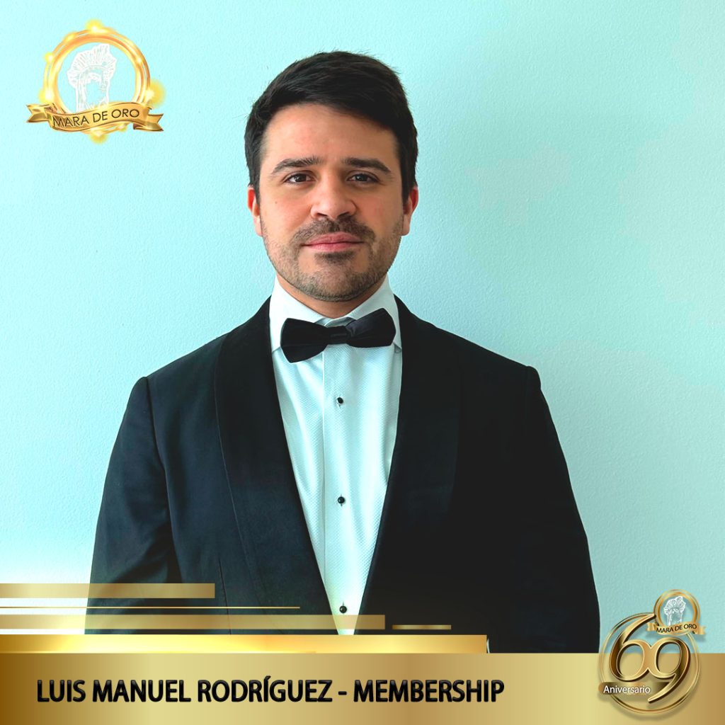LUIS MANUEL RODRIGUEZ - MEMBERSHIP MARA DE ORO